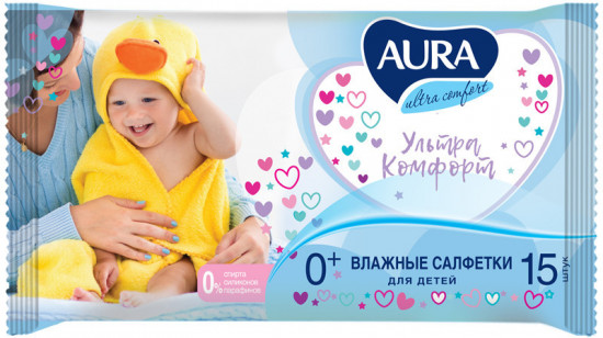 Салфетки влажные детские «Ultra comfort»