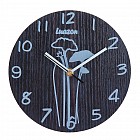 Часы настенные «Белые цветы»