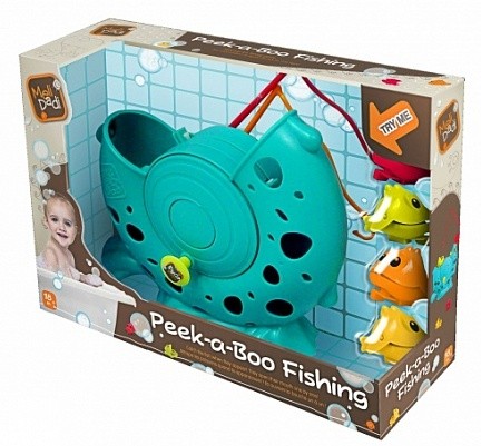 Забавная заводная игрушечная рыбалка «Peek-a-Boo Fishing» | Meli Dadi