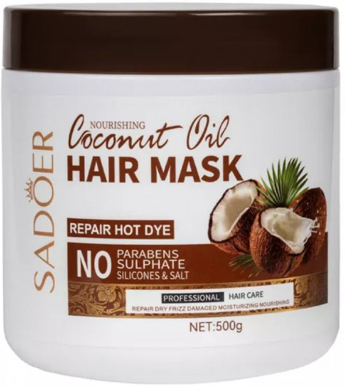 Маска для волос питательная с экстрактом кокоса «Coconut Oil Nourishing Hair Mask»