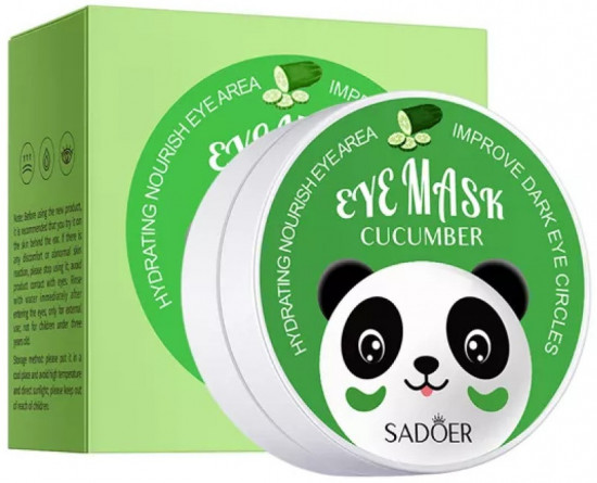 Патчи для глаз с экстрактом огурца «Cucumber Hydrating Nourish Eye Mask»