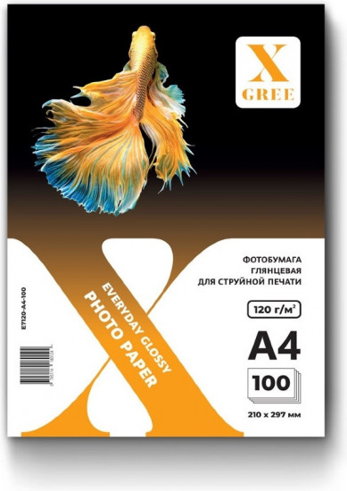 Фотобумага глянцевая X-Gree E7120-А4-100