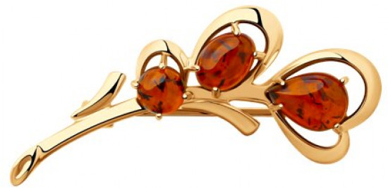 Брошь из серебра