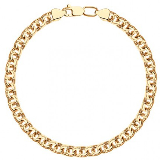 Браслет из серебра с алмазной гранью