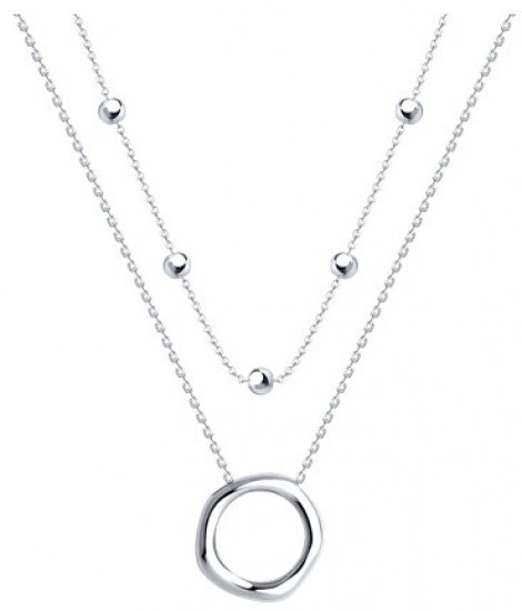 Колье из серебра