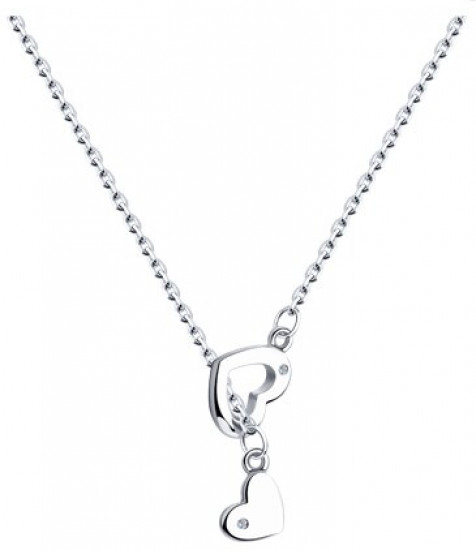 Колье из серебра с бриллиантами