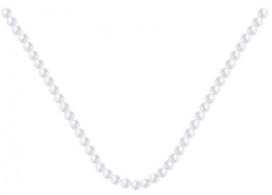 Колье из серебра с фианитами