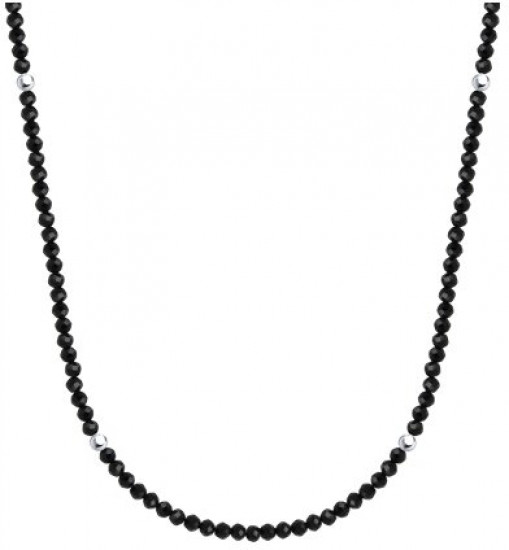 Колье из серебра со шпинелью