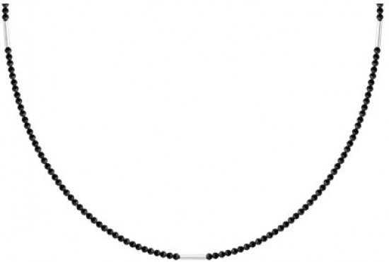 Колье из серебра со шпинелью