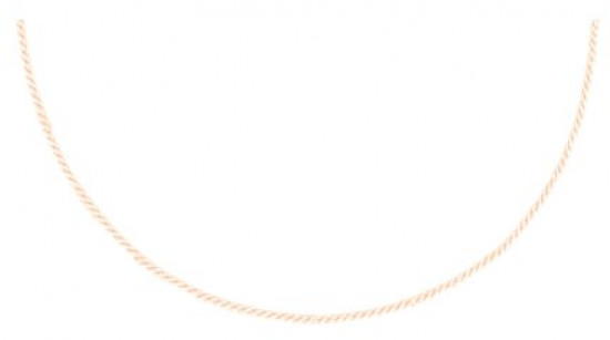 Шнурок-колье со вставкой из серебра