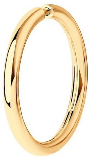 Серьга из серебра