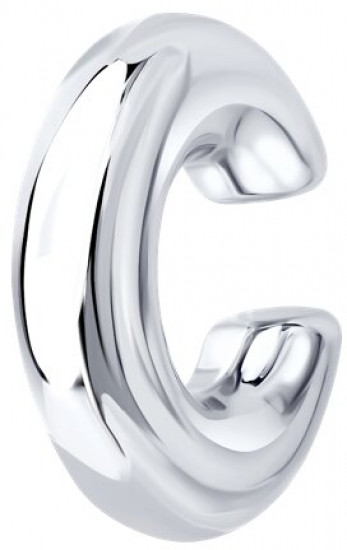 Серьга из серебра