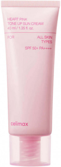 Тонирующий солнцезащитный крем «Heart Pink Tone Up Sun Cream SPF50»