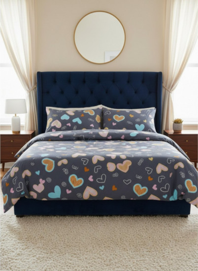 Комплект постельного белья «Сердечки»