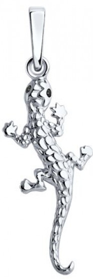 Подвеска из серебра с фианитами