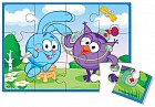 Мягкий пазл А5 «Смешарики»