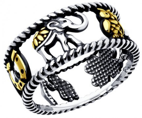 Кольцо из серебра