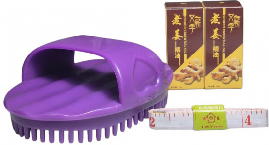 Меридианная массажная щётка для тела