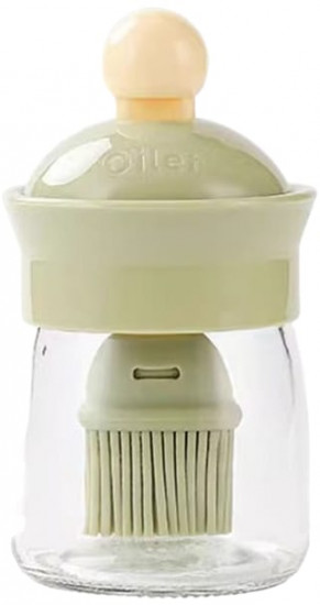 Кисточка силиконовая с емкостью для масла