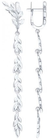 Серьги из серебра