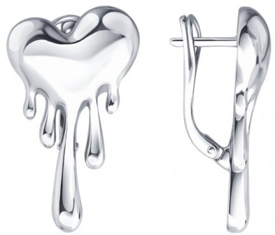 Серьги из серебра