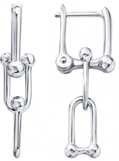 Серьги из серебра