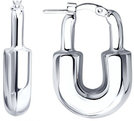 Серьги из серебра