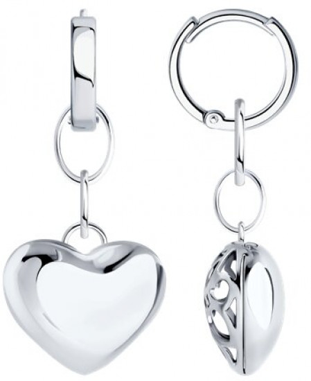 Серьги из серебра