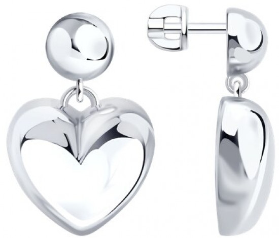 Серьги из серебра