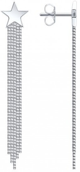 Серьги из серебра