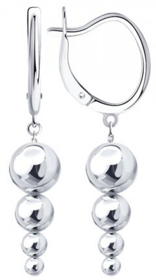 Серьги из серебра