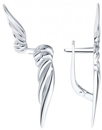 Серьги из серебра