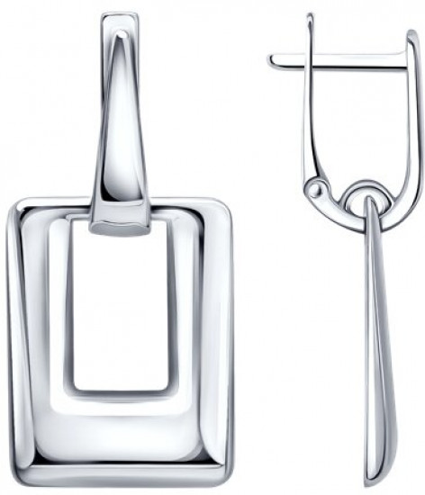 Серьги из серебра