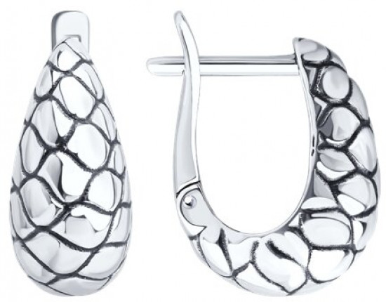 Серьги из серебра
