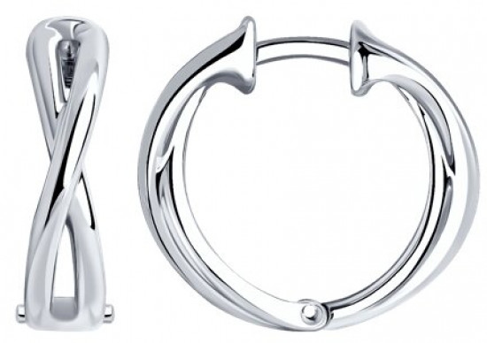 Серьги из серебра