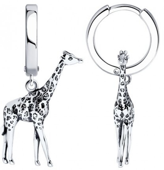 Серьги из серебра