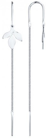 Серьги из серебра