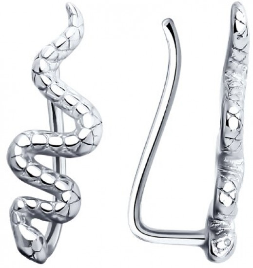 Серьги из серебра