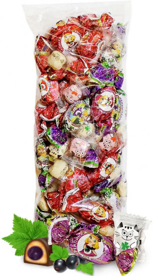 Конфеты «Детский микс. Кремлинка ассорти, Котики-маркотики ассорти»