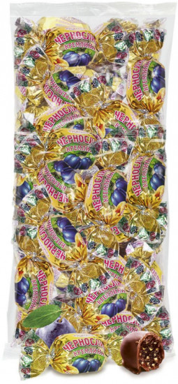 Конфеты «Чернослив шоколадный с миндалем»