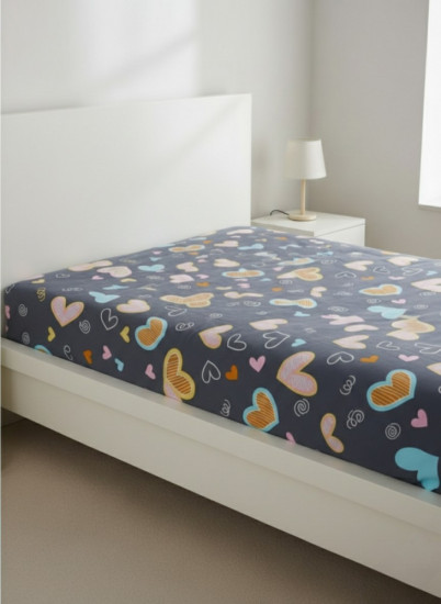 Простыня «Сердечки»