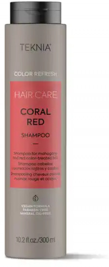 Шампунь для поддержания оттенка, красный