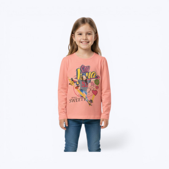 Лонгслив для девочек