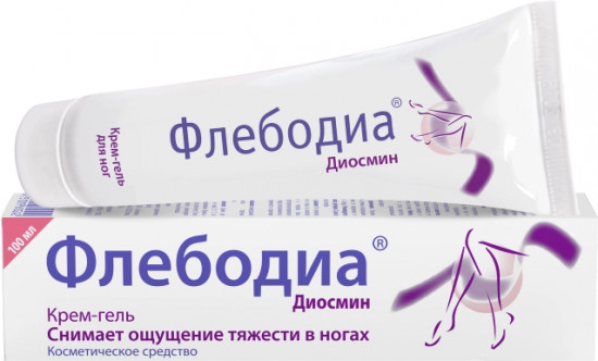 Крем-гель для ног «Флебодиа. Диосмин»