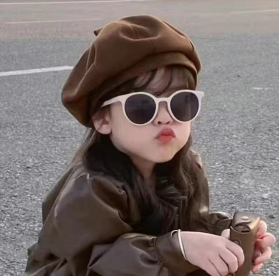 Берет для девочек «Шоколад»