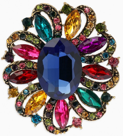 Брошь «Императрица. Цветок распустившийся»