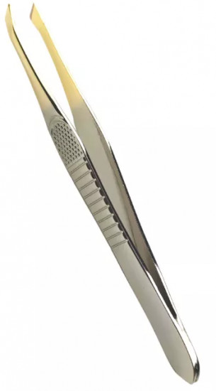 Пинцет скошенный узкий