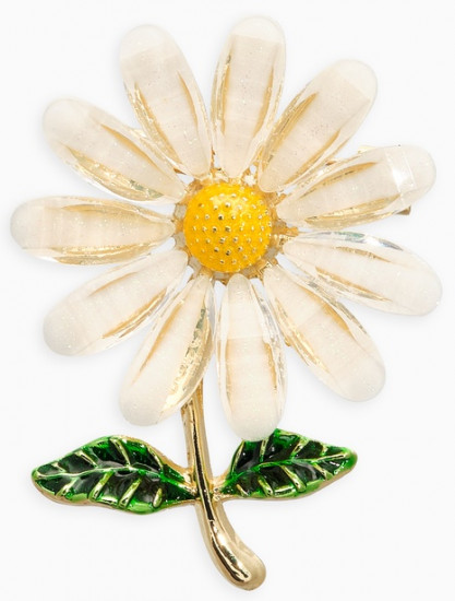 Брошь «Цветок Ромашки»