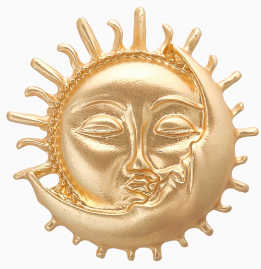 Брошь «День и Ночь»