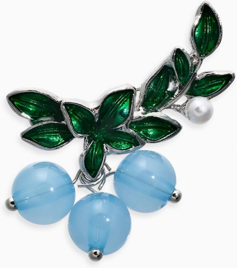 Брошь «Ягоды агат»